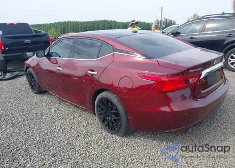 2017 Nissan Maxima 3.5 Platinum z USA, uszkodzony, nr VIN 1N4AA6AP4HC426404